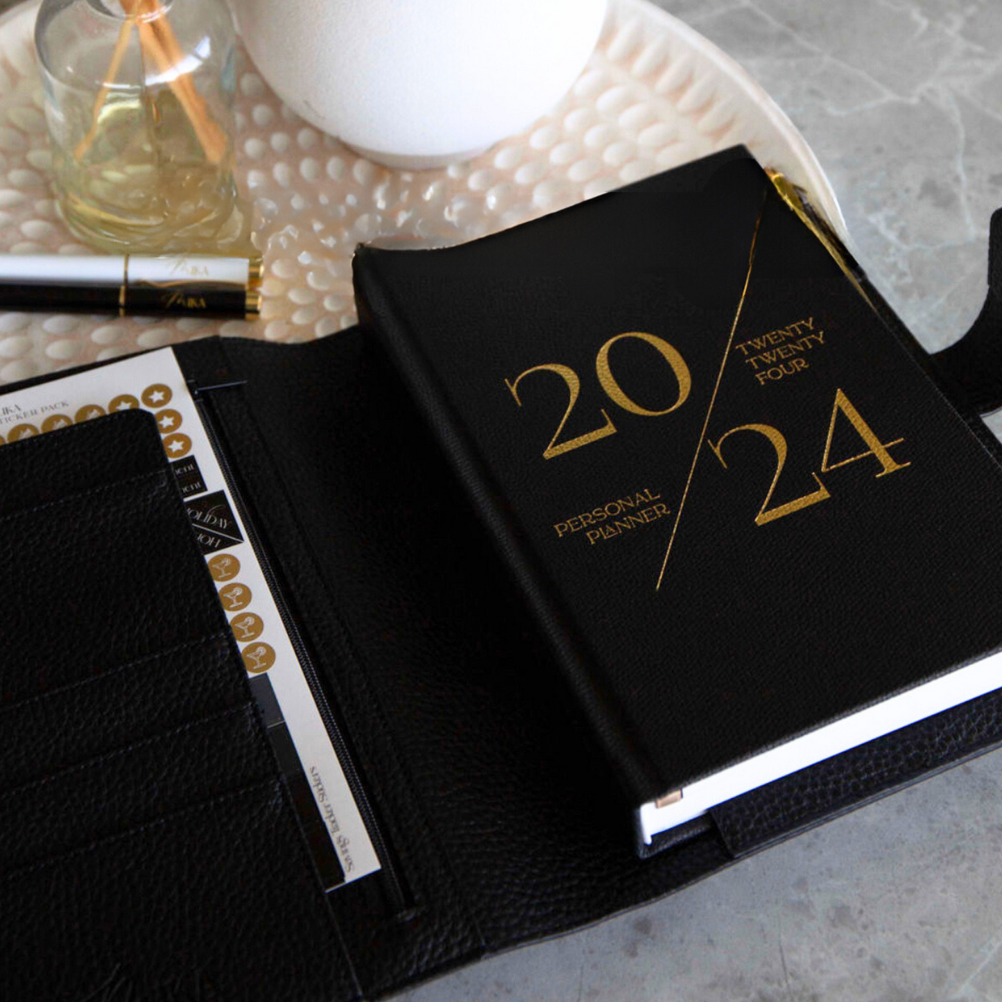 Vegan Leather Planner Cover