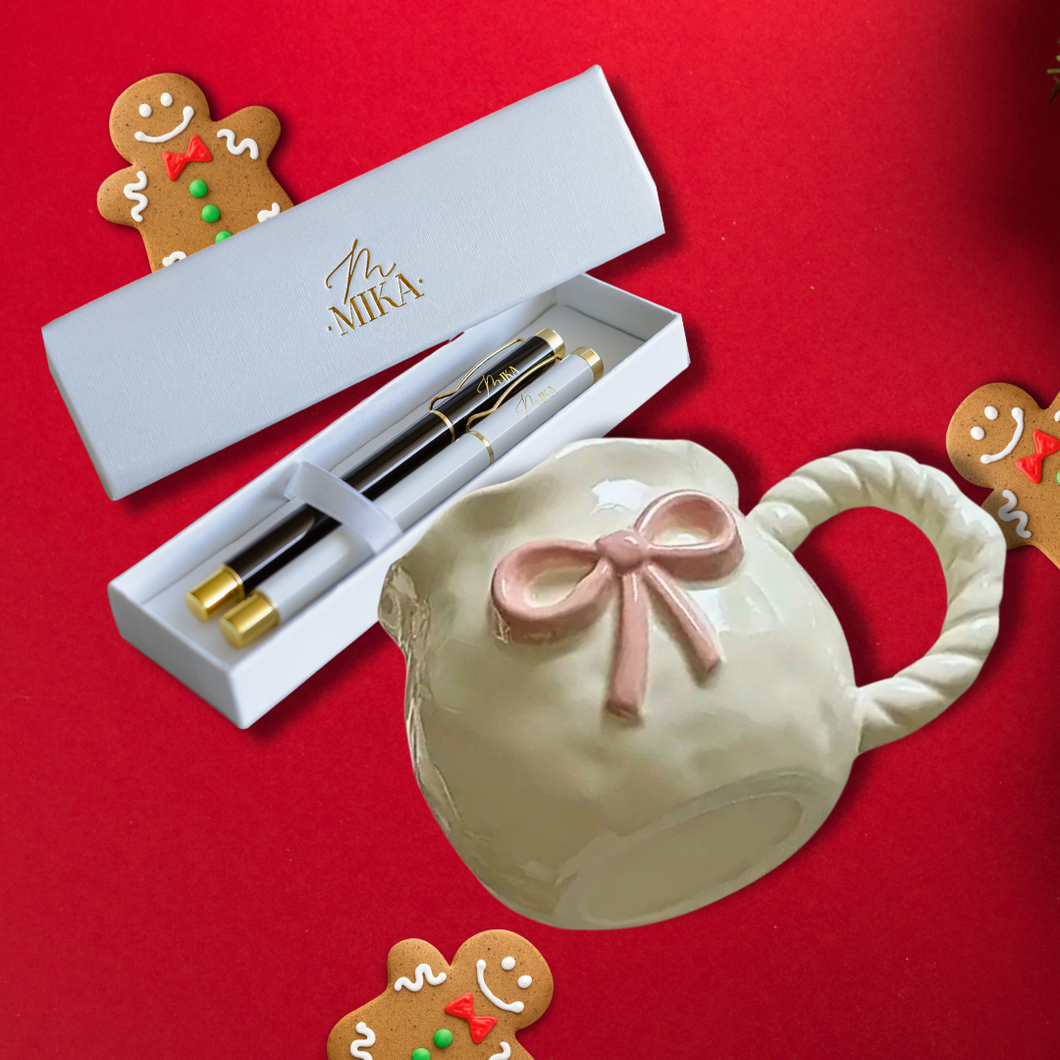 Stocking Filler Bundle - Mug and Luxe Pen Set