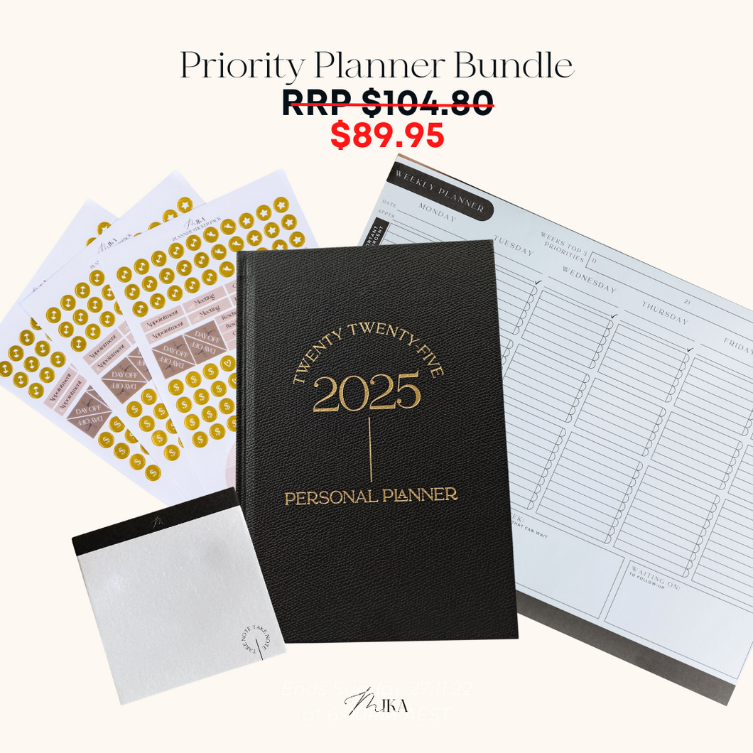 Priority Planner Bundle